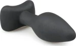Easytoys Small Silicone Buttplug Black