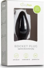 Easytoys Small Silicone Buttplug Black