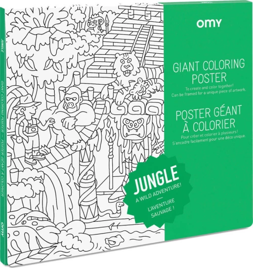 Omy Αφίσα Γίγας Για Ζωγραφική "Jungle"