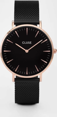 Cluse la boheme mesh rose gold black/black