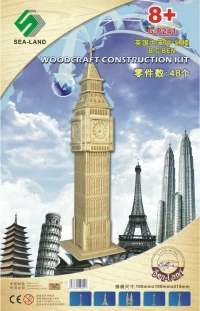 3D Παζλ Ξύλινο Anelixi Big Ben G-P241