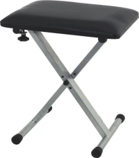 Gewa Keyboard Bench, Silver-Gray