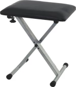 Gewa Keyboard Bench, Silver-Gray