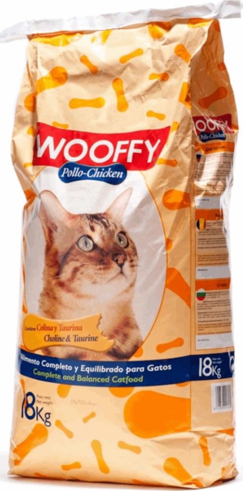 Wooffy Cat Κοτόπουλο 18kg