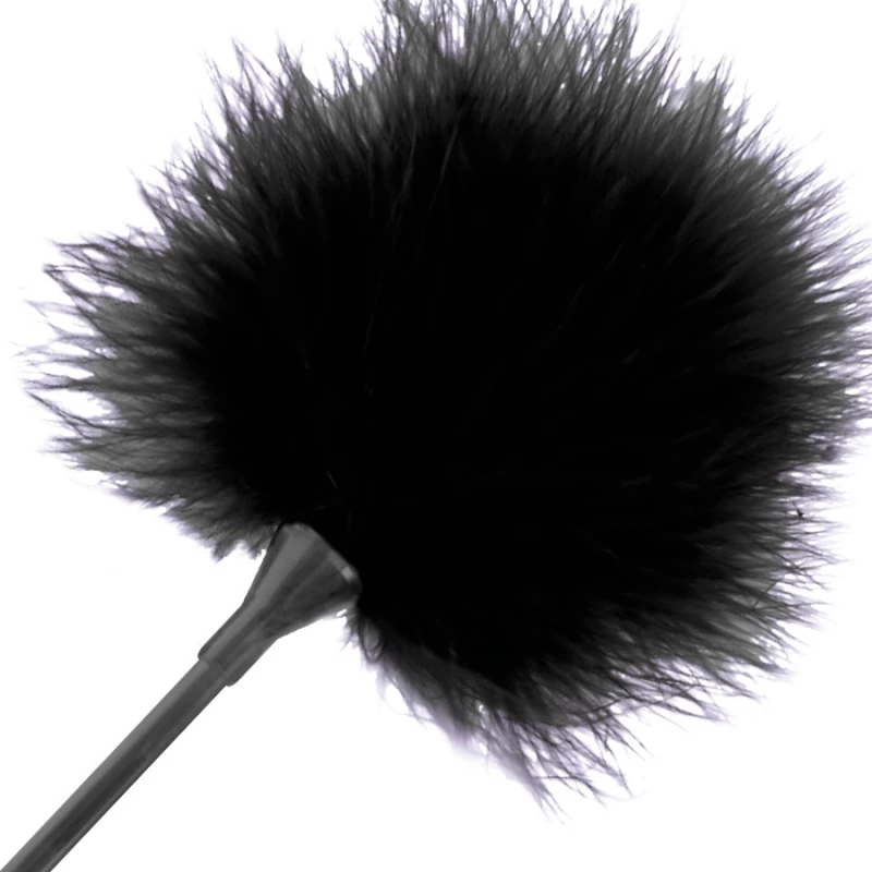 500Cosmetics Feather 42cm Black