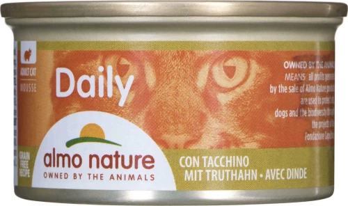 Almo Nature Daily Γαλοπούλα 85gr