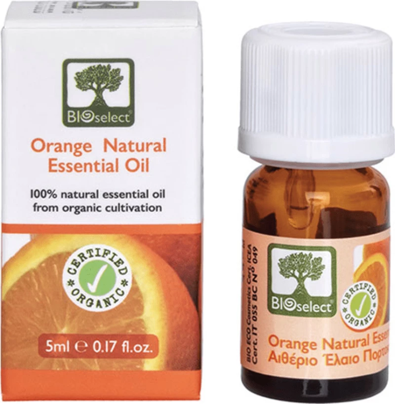 Bioselect Organics Αιθέριο Έλαιο Πορτοκάλι 5ml