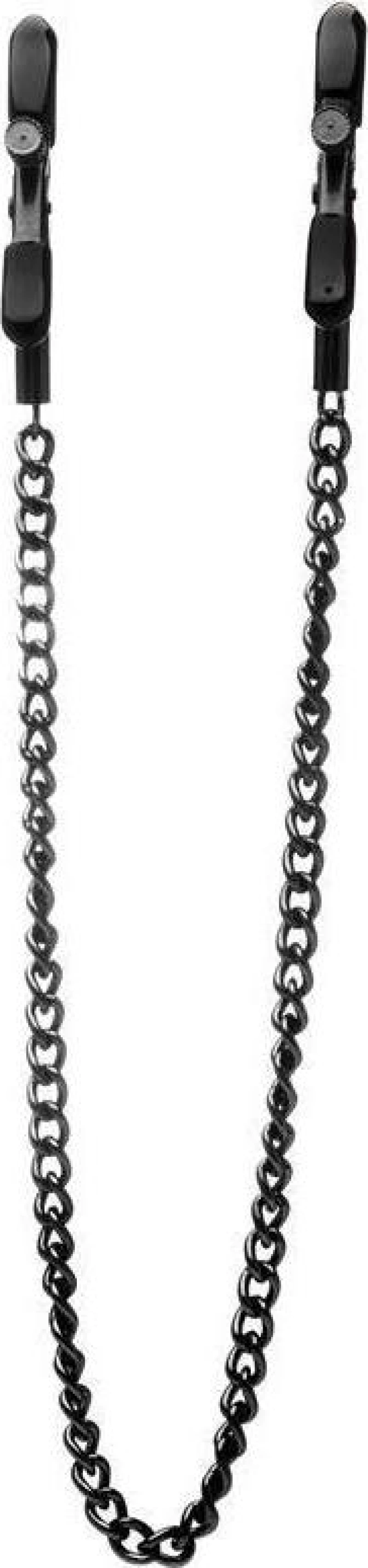 Shots Ouch Adjustable Nipple Clamps Black