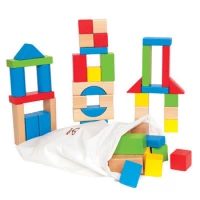 Hape Colorful wooden building blocks (E0409)