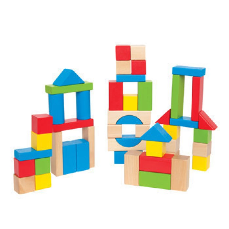 Hape Colorful wooden building blocks (E0409)