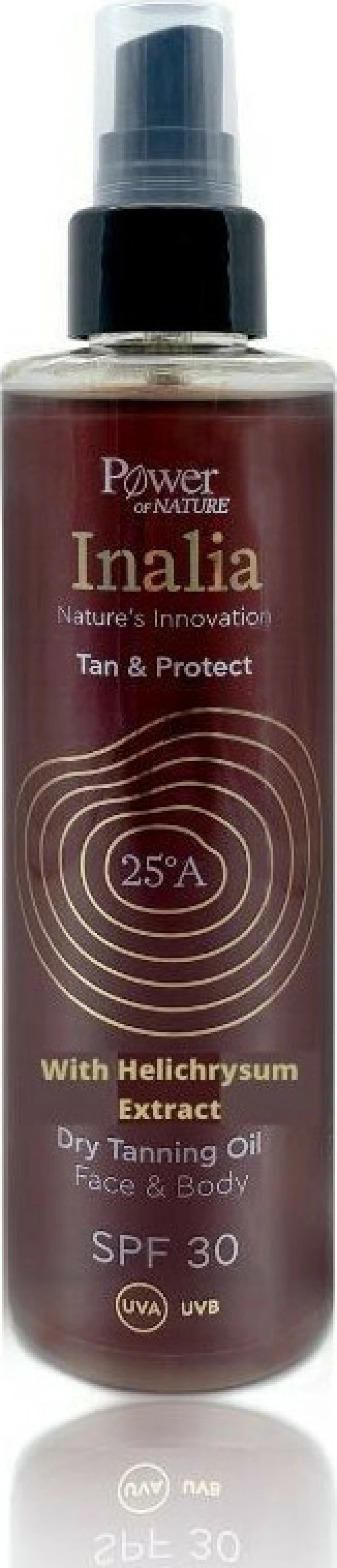 Power Health Inalia Dry Tanning Oil Face & Body SPF30 200ml