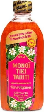 Monoi Tiki Tahiti Monoi Oil Tiare Hypnose SPF3 120ml