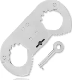 METAL HARD STEEL THUMB CUFF