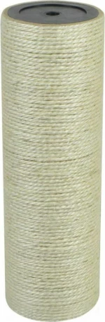vidaXL Στύλος Ξυσίματος Γάτας Μπεζ 8x8x25cm