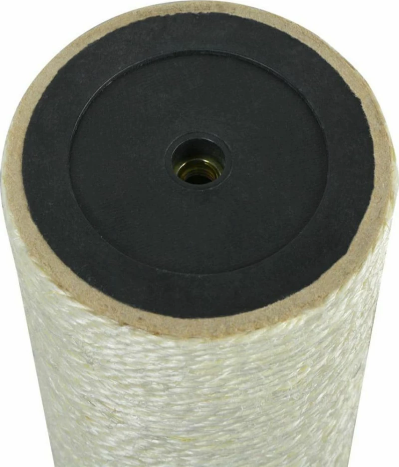 vidaXL Στύλος Ξυσίματος Γάτας Μπεζ 8x8x25cm