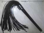 BDSM Δερμάτινο μαστίγιο μήκους 80 cm
