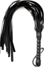 Fetish Addict Flogger Black 45cm