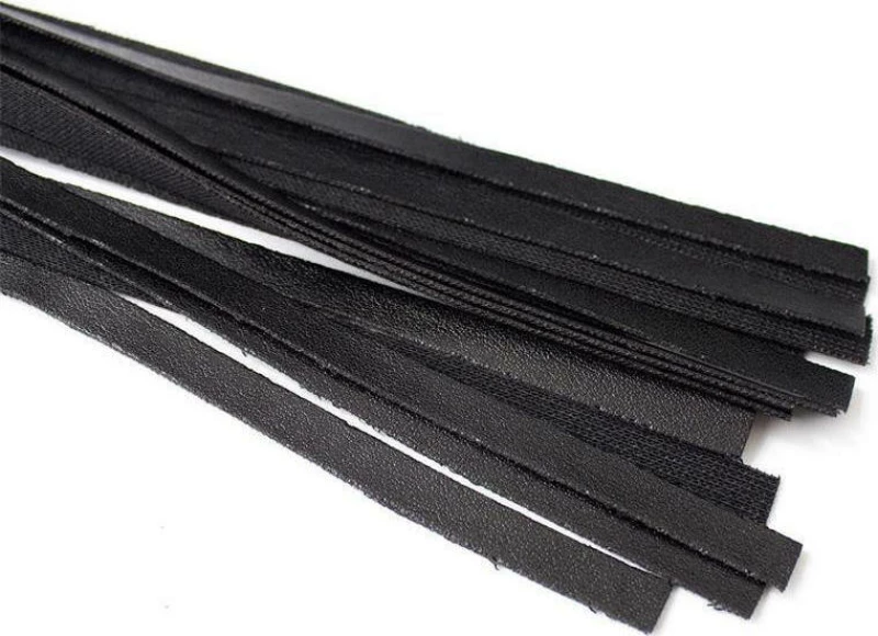 Fetish Addict Flogger Black 45cm