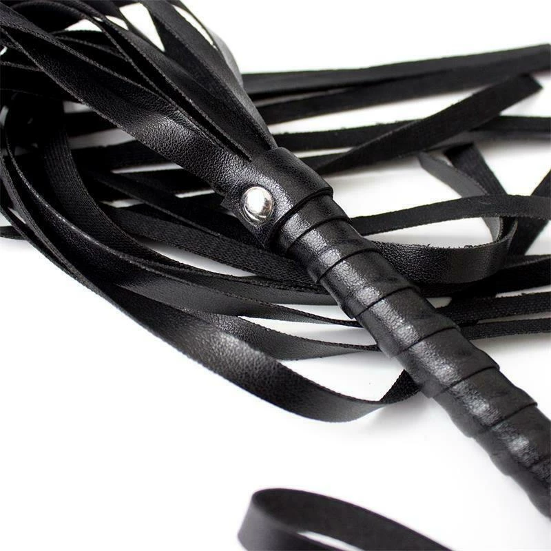 Fetish Addict Flogger Black 45cm