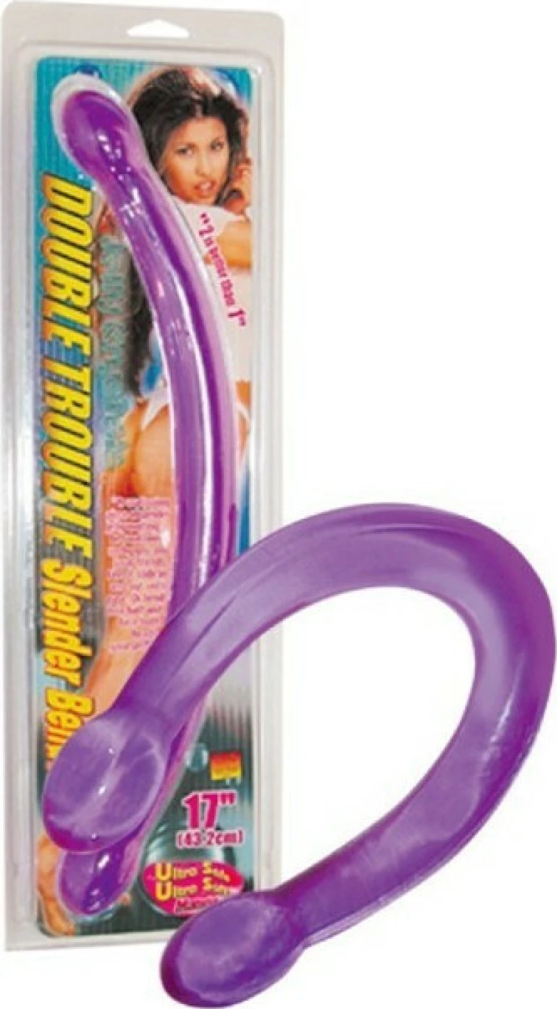 You2Toys Double Trouble Slender Bender Purple 44cm