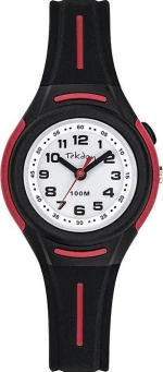 TEKDAY 654674 Black Rubber Strap