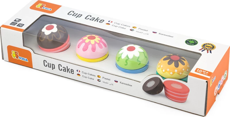 Viga Toys Ξύλινο 'Cup Cake'