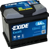 Exide Excell EB442 12V 44AH-420EN