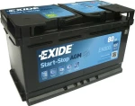 Exide AGM 12V 80AH EK800