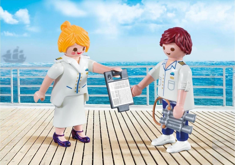 Playmobil Duo Pack Προσωπικό Κρουαζιερόπλοιου 9216