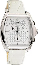 Dolce & Gabbana Leather Strap Chronograph