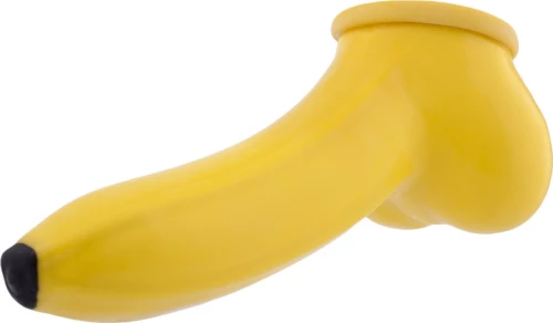 Latex Penis Sleeve Banana - Shaft