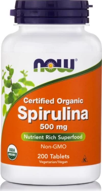 Now Foods Spirulina 500mg 200 ταμπλέτες