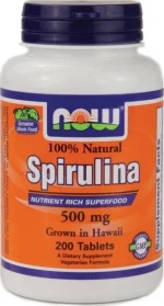 Now Foods Spirulina 500mg 200 ταμπλέτες