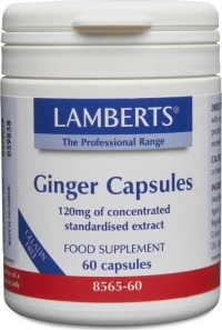 Lamberts Ginger 120mg 60 κάψουλες