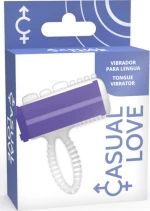 Casual Ring Tongue Vibrating Purple