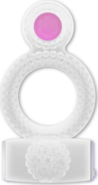 Casual Ring Vibrating Double Pleasure Transparent