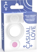 Casual Ring Vibrating Double Pleasure Transparent