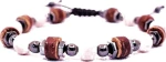 ΑΝΔΡΙΚΟ ΧΕΙΡΟΠΟΙΗΤΟ ΒΡΑΧΙΟΛΙ ΜΕ ΛΕΥΚΗ ΛΑΒΑ ΚΑΙ ΡΟΔΕΛΕΣ