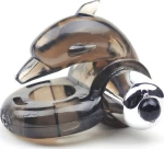 Black Dolphin Cock Ring