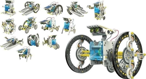 POWERplus Rabbit Ηλιακό Ρομπότ Σετ 14 σε 1 Οικολογικό Παιχνίδι