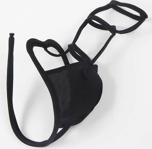 Black C String For Man