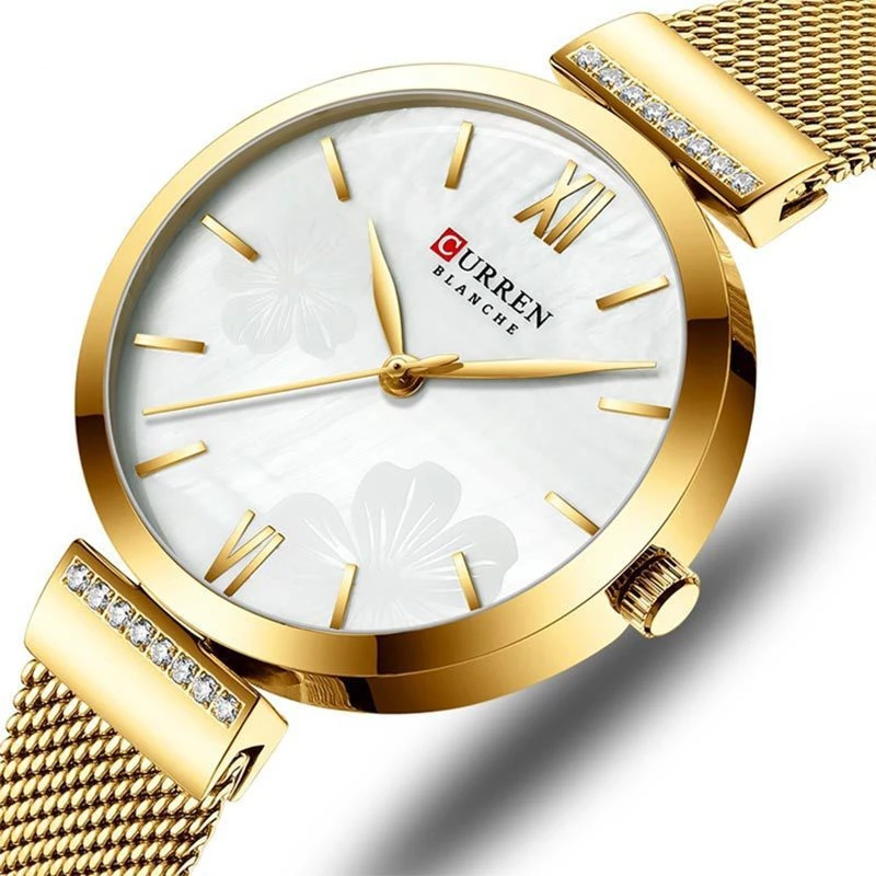 Γυναικείο Ρολόι Curren 9067 Gold