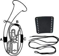 Gewa Leather Valve Guard - Flugelhorn