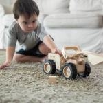 Plan Toys - Ξύλινη μπουλντόζα 6123