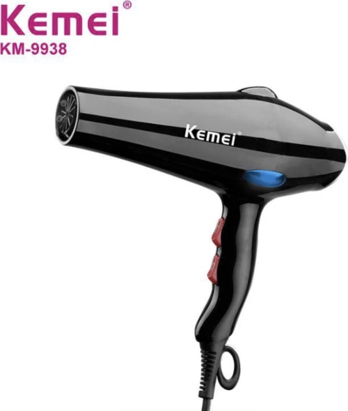 Σεσουάρ Μαλλιών 3000W Με Ζεστό Και Κρύο Αέρα Kemei Km-9938