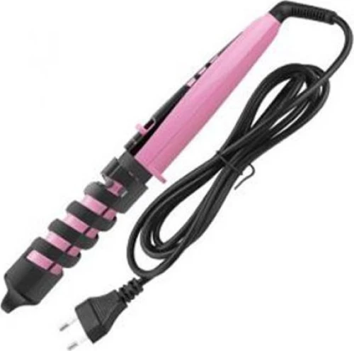 Kemei KM-1215 Pink Συσκευή Μαλλιών για Μπούκλες με Κεραμική Επίστρωση