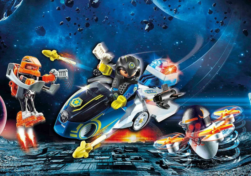 Playmobil Space: Galaxy Police Motorcycle