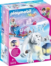Playmobil Magic: Snow Roll with sledge
