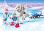 Playmobil Magic: Snow Roll with sledge