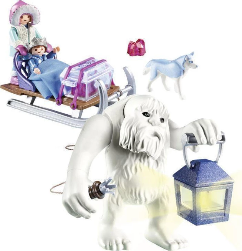Playmobil Magic: Snow Roll with sledge